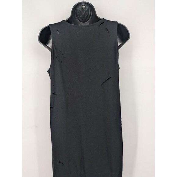 Religion We Live In Black Tunic Tank Top Women Size XS Distressed Gothic Grunge - Picture 5 of 12